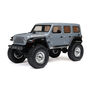 1/24 SCX24 2019 Jeep Wrangler JLU CRC 4X4 RTR Brushed Rock Crawler (Battery & Charger Included), Gray