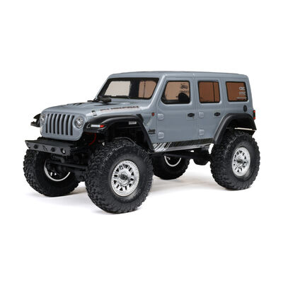 1/24 SCX24 2019 Jeep Wrangler JLU CRC 4X4 RTR Brushed Rock Crawler (Battery & Charger Included), Gray 1/24 SCX24 2019 Jeep Wrangler JLU CRC 4X4 RTR Brushed Rock Crawler (Battery & Charger Included), Gray