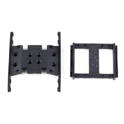 Hard Gearbox & Servo Mounts, 1/10 Element Enduro Hard Gearbox & Servo Mounts, 1/10 Element Enduro