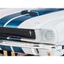 HO 1965 Ford Shelby GT350 Mega G+ Slot Car, White & Blue