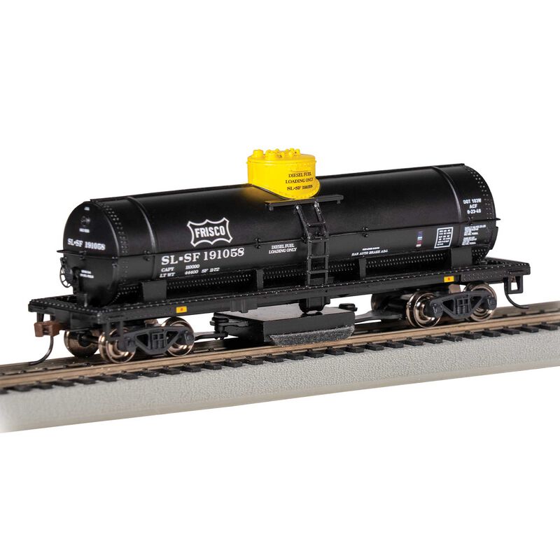 TRACK CLEANING TANK CAR - FRISCO #191058 (Diesel Fuel) - HO Scale