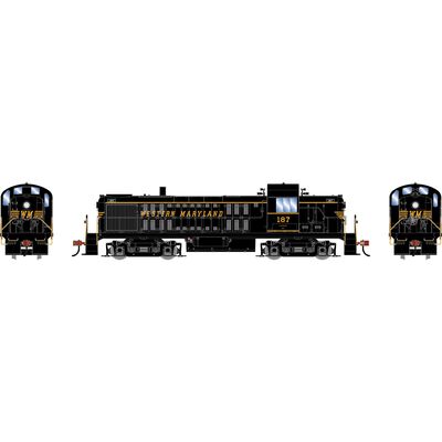 HO RS-3 Locomotive with DCC & Sound, WM #187 HO RS-3 Locomotive with DCC & Sound, WM #187