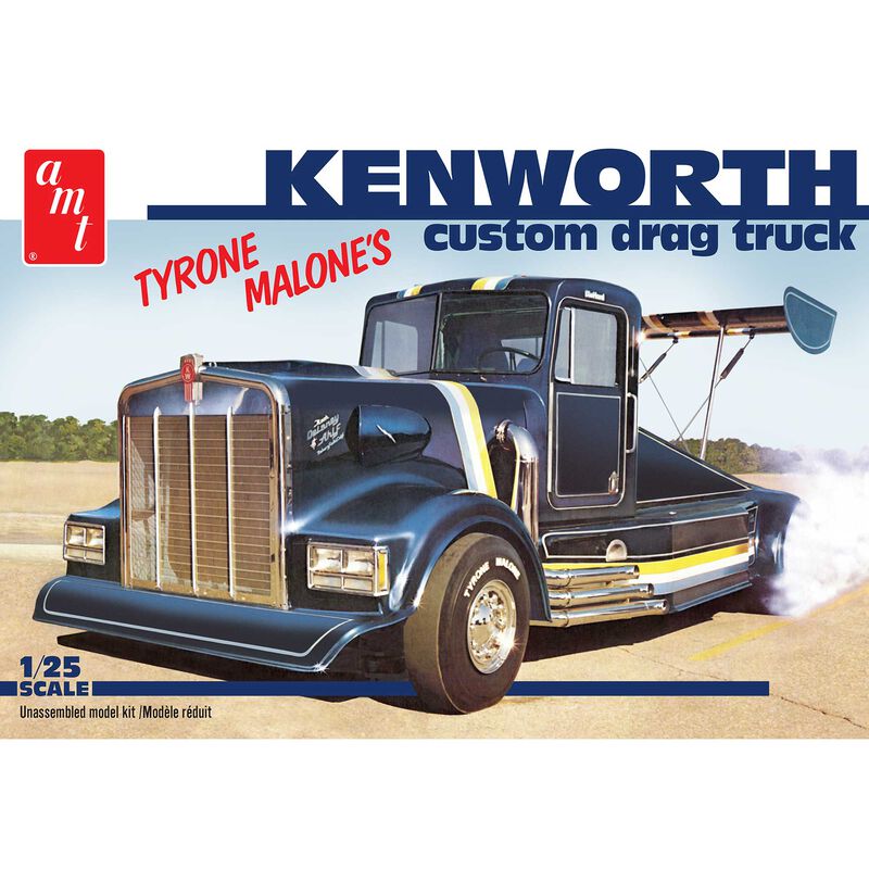 1/25 Tyrone Malone's Kenworth Custom Drag Truck Model Kit