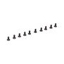 Flat Head Screws, M2.5 x 6mm (10)