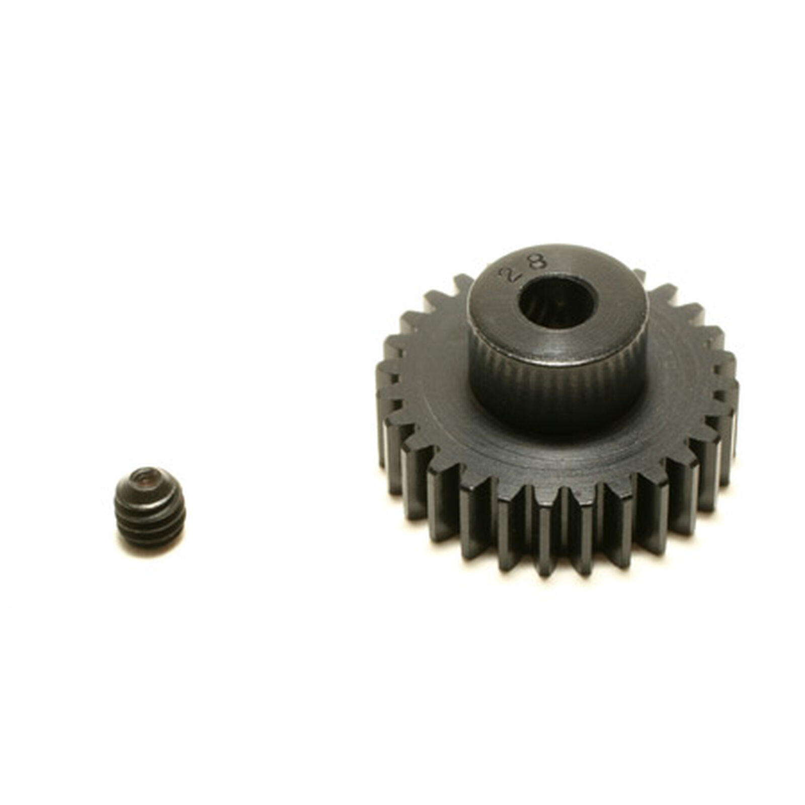 48P Hard Coated Aluminum Pinion Gear, 28T