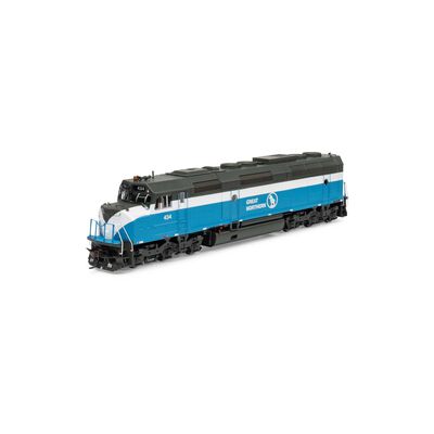 HO F45 Locomotive with DCC & Sound, GN #434 HO F45 Locomotive with DCC & Sound, GN #434
