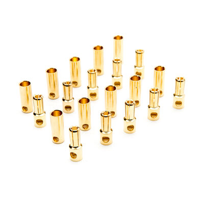 Connector: Gold Bullet Set, 5.5mm (10) Connector: Gold Bullet Set, 5.5mm (10)
