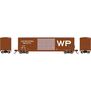 N ATH 50' FMC Centered Double Door Box Car, WP #38081
