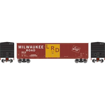 HO 50' Youngstown Plug Door Box Car, MILW #3087 HO 50' Youngstown Plug Door Box Car, MILW #3087