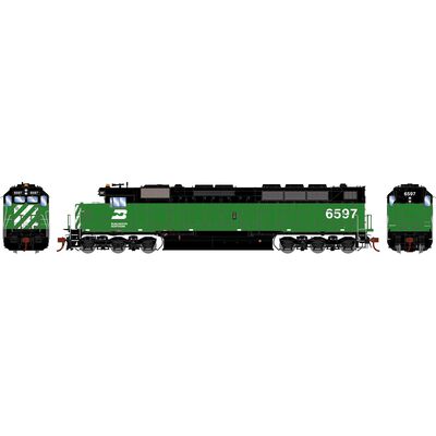 HO GEN SDP45 Locomotive w/DCC & SOUND, BN #6597 HO GEN SDP45 Locomotive w/DCC & SOUND, BN #6597