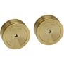 Brass Wheels Only, 26.5mm (2): SCX24