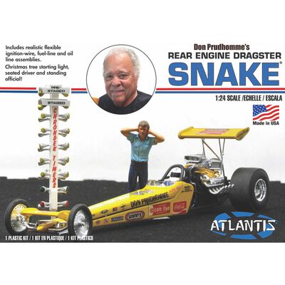 1/24 Don "The Snake" Prudhomme Rear Engine Dragster Model Kit 1/24 Don "The Snake" Prudhomme Rear Engine Dragster Model Kit