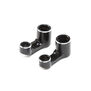 Bell Crank Set Aluminum, Black: 22 5.0