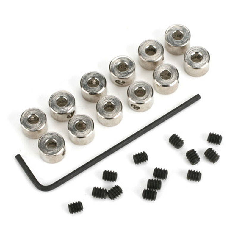 Bulk Dura-Collars, 3/32"(12)