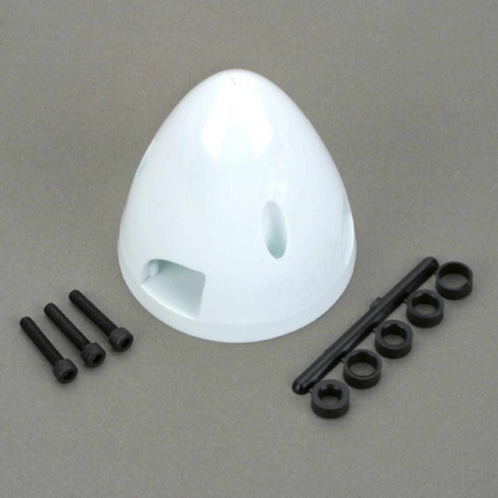 3 Blade Spinner, 2-1/2", White