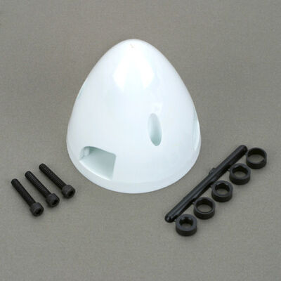 3 Blade Spinner, 2-1/2", White 3 Blade Spinner, 2-1/2", White