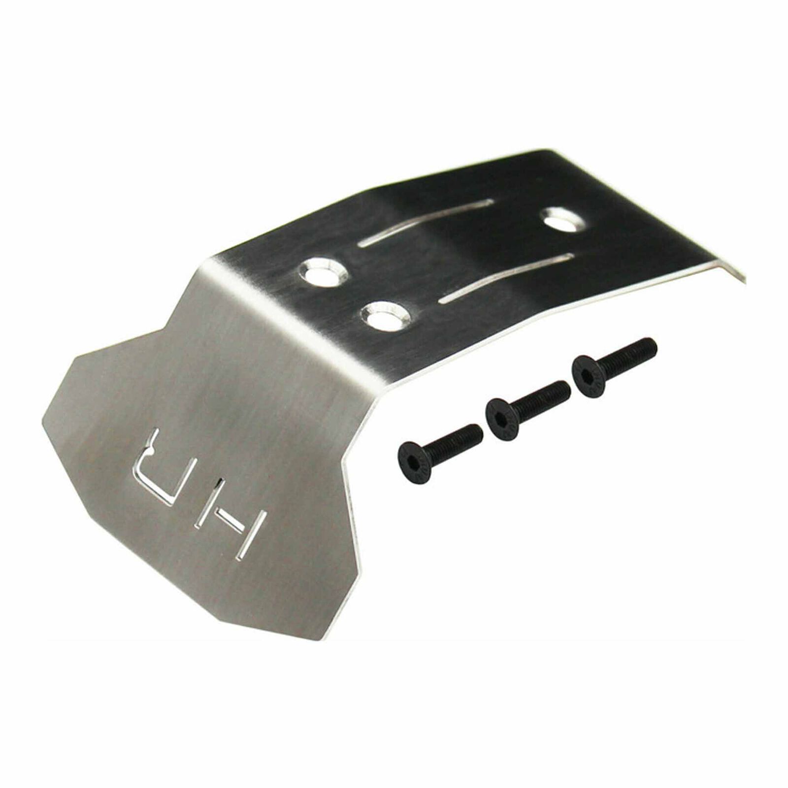 Stainless Steel Front Skid Plate, 1/10 Traxxas Mini Maxx