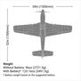 P-51D Mustang 1.5m Smart BNF Basic with AS3X and SAFE Select