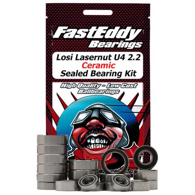 Ceramic Sealed Bearing Kit: Losi Lasernut U4 2.2 Ceramic Sealed Bearing Kit: Losi Lasernut U4 2.2
