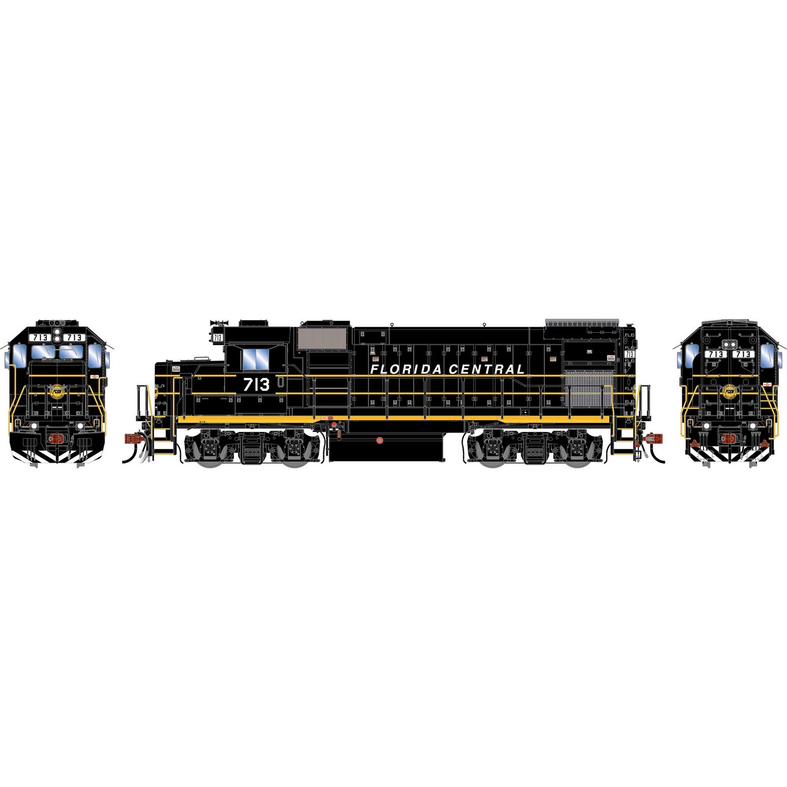 HO GEN GP15-1 Locomotive w/DCC & SOUND, FCEN #713