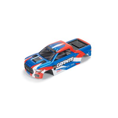 Granite GROM Body, Blue/Red Granite GROM Body, Blue/Red