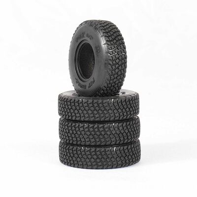 1/24 PBX A/T 1" Scale Rock Crawler Tires & Foam Inserts (2) 1/24 PBX A/T 1" Scale Rock Crawler Tires & Foam Inserts (2)