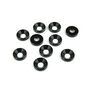 M4 Countersunk Washers, Black Anodized (10pcs)