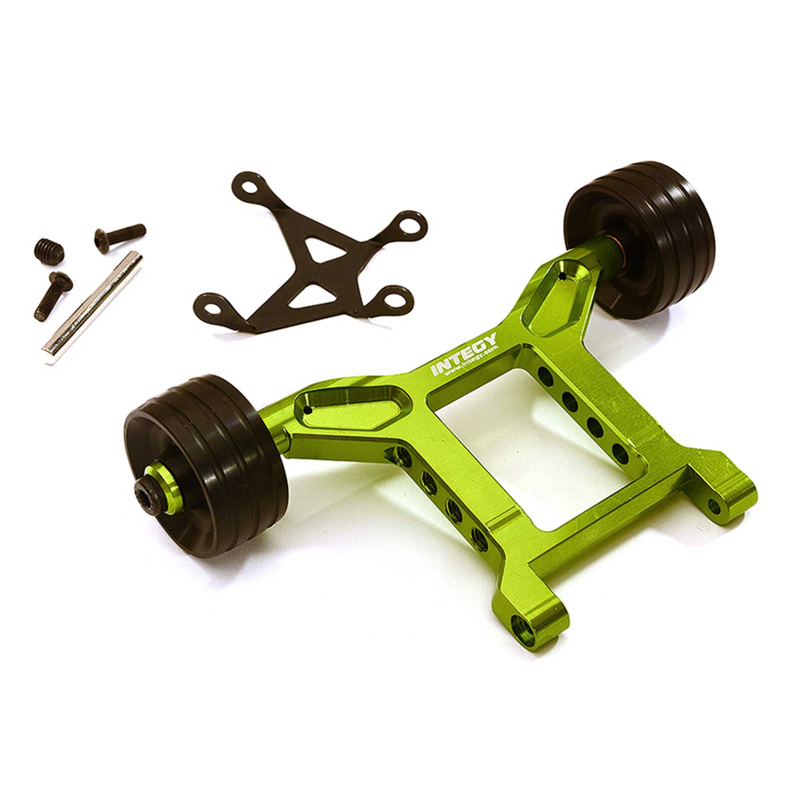 1/10 Wheelie Bar, Green: Big Rock, Granite, Kraton, Vorteks