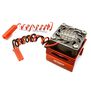 Super BL Motor Heatsink with Fan, Red: Traxxas 1/16 E-Revo, Slash 4X4