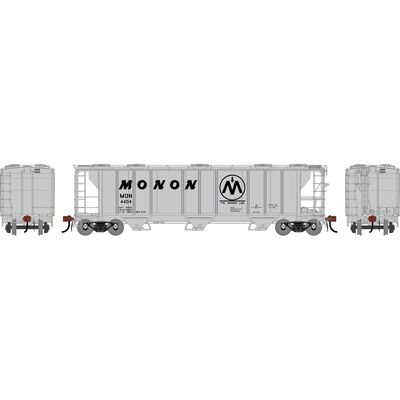 HO GEN PS 2893 3-Bay Covered Hopper, Monon #4404 HO GEN PS 2893 3-Bay Covered Hopper, Monon #4404