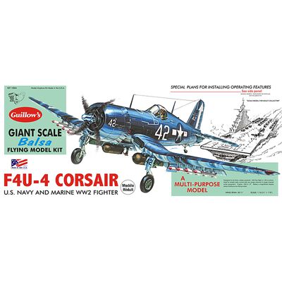 Vought F4U-4 Corsair Kit, 30.5" Vought F4U-4 Corsair Kit, 30.5"