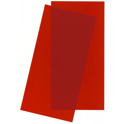 Red Transparent Sheet 6X12X.010 2 pc Red Transparent Sheet 6X12X.010 2 pc