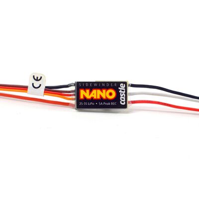 Sidewinder Nano 12.6V Micro ESC Sidewinder Nano 12.6V Micro ESC
