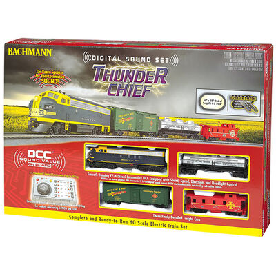 HO Thunder Chief Train Set with EZ Command Sound HO Thunder Chief Train Set with EZ Command Sound