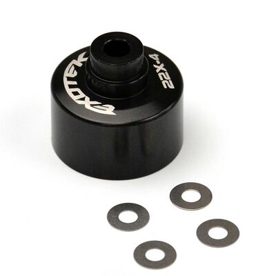 22X-4 Heavy Duty Gear Diff Case, 7075 Hard Anodized 22X-4 Heavy Duty Gear Diff Case, 7075 Hard Anodized