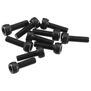Cap Head 2.6x8mm Black (10)
