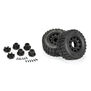 1/10 Jaeger HP BELTED F/R 2.8" MT Tires MTD 12mm/14mm Black Raid (2)
