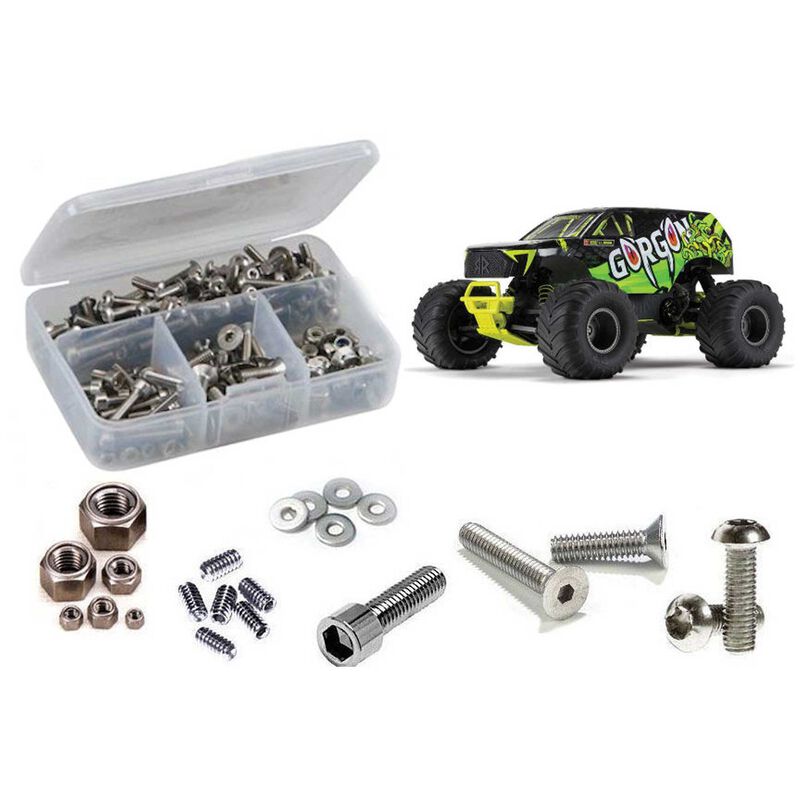 Stainless Steel Screw Kit, 1/10 ARRMA Gorgon Mega