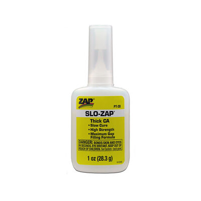 Slo-Zap Thick CA Glue, 1 oz Slo-Zap Thick CA Glue, 1 oz