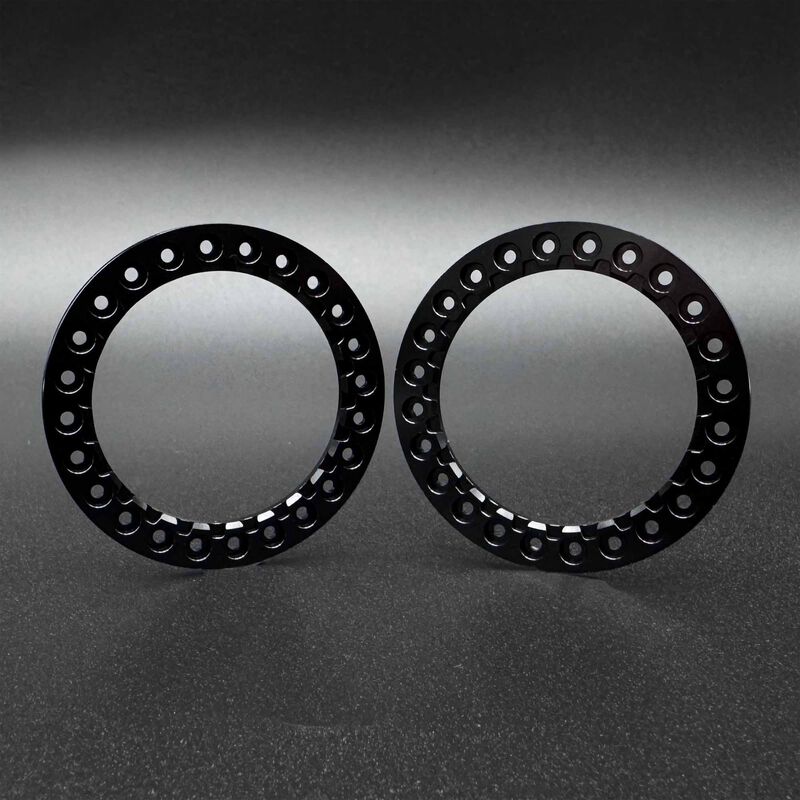 1/10 TECTONIC 1.9" Beadlock Rings, Black (2)