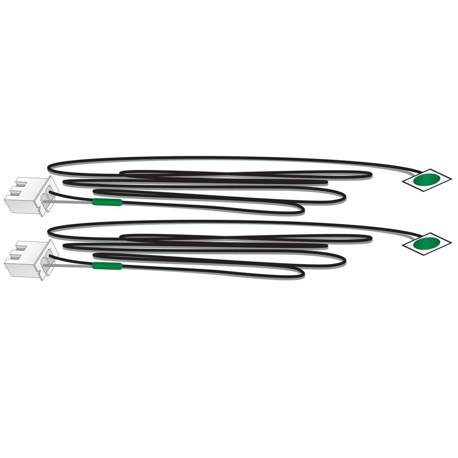Stick-On LED Lights, Green