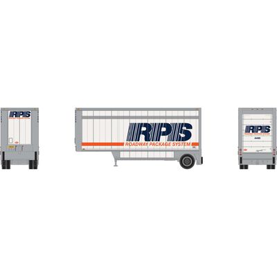 HO ATH 28' Parcel (PUP) Trailer, RPS #41490 HO ATH 28' Parcel (PUP) Trailer, RPS #41490