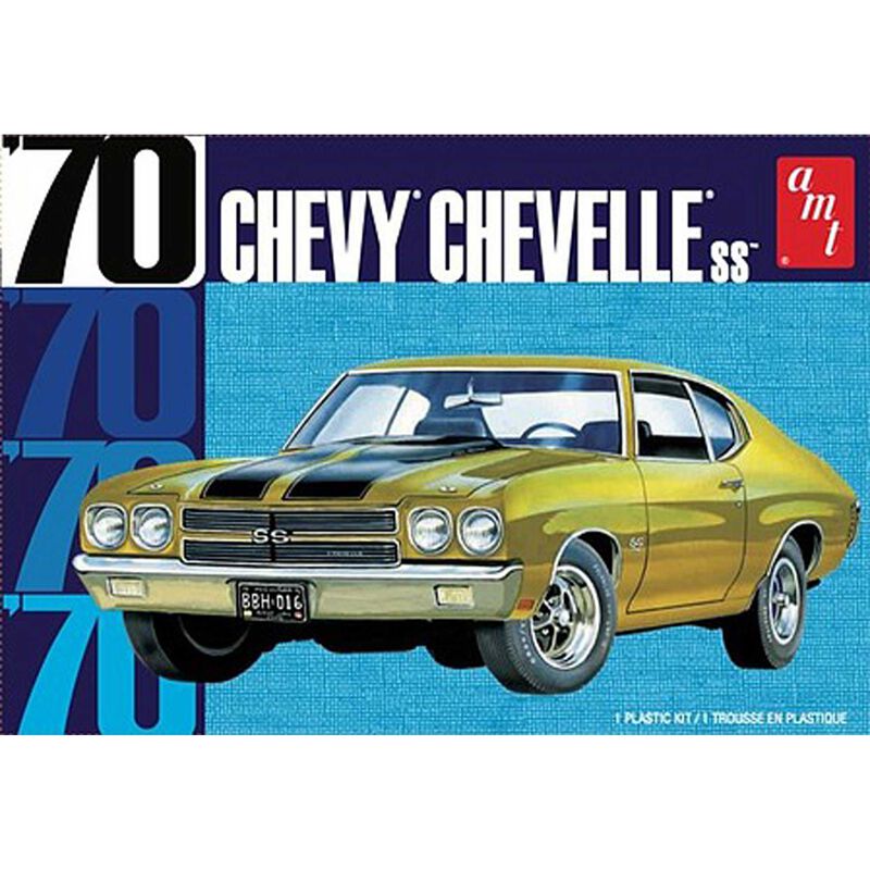 1/25 1970 Chevy Chevelle 22 Model Kit