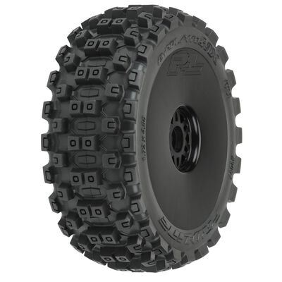 1/8 Badlands MX M2 Front/Rear Buggy Tires Mounted 17mm Black (2) 1/8 Badlands MX M2 Front/Rear Buggy Tires Mounted 17mm Black (2)