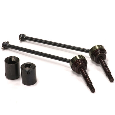 Steel Rear Universal Driveshafts: Traxxas Slash 4X4 (2) Steel Rear Universal Driveshafts: Traxxas Slash 4X4 (2)