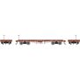HO ATH 36' Flat Car, MILW #13272