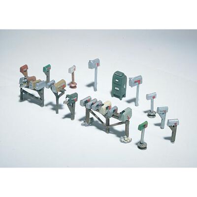 HO Assorted Mailboxes HO Assorted Mailboxes