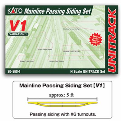 N V1 Mainline Passing Siding Set N V1 Mainline Passing Siding Set