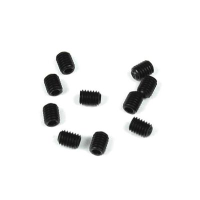 M3x4mm Set Screws, Black (10) M3x4mm Set Screws, Black (10)