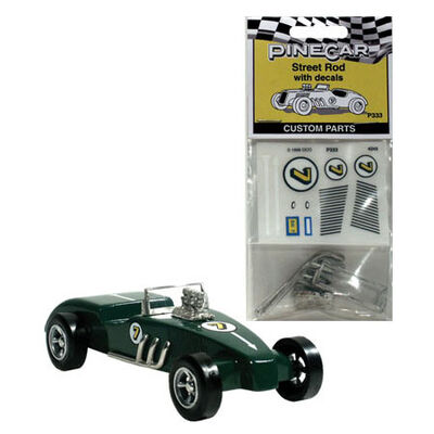 Custom Parts with Decals, Street Rod Custom Parts with Decals, Street Rod